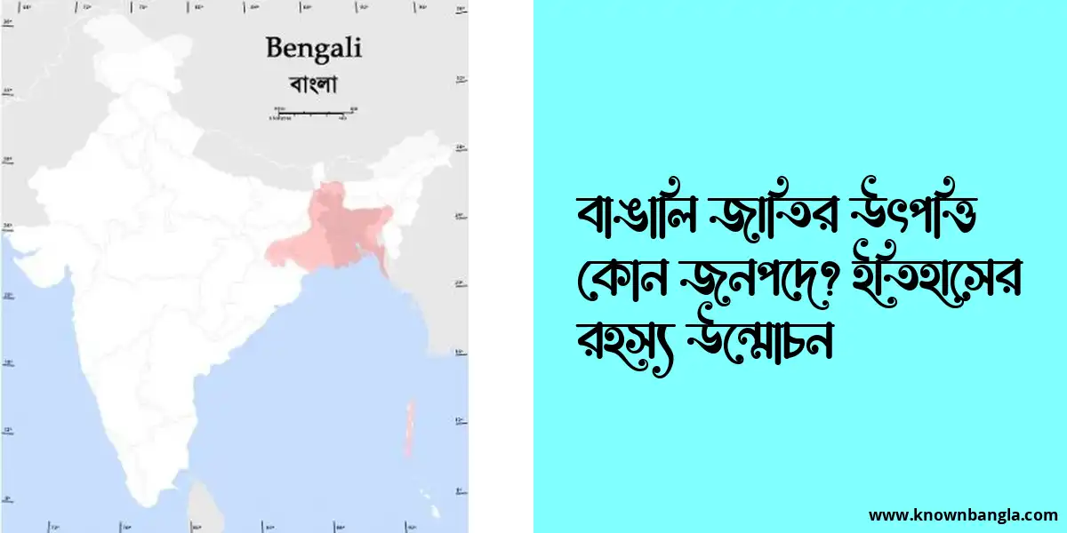 বাঙালি জাতির উৎপত্তি কোন জনপদে? ইতিহাসের রহস্য উন্মোচন