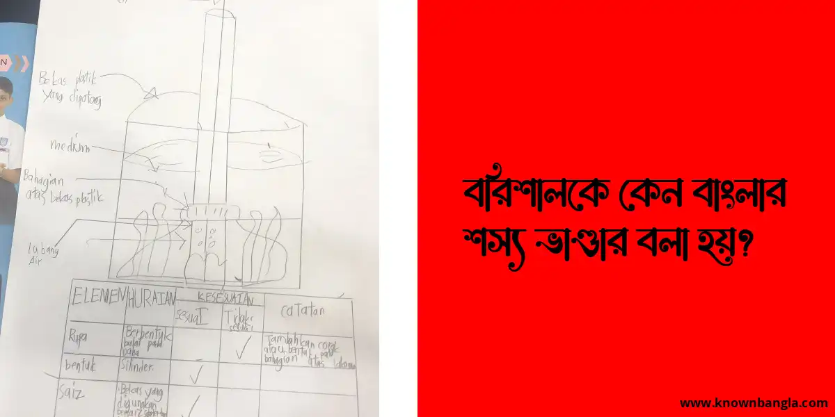 বরিশালকে কেন বাংলার শস্য ভাণ্ডার বলা হয়?