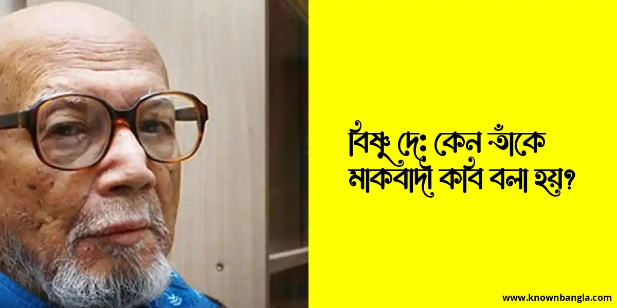 বিষ্ণু দে: কেন তাঁকে মাকবাদী কবি বলা হয়?