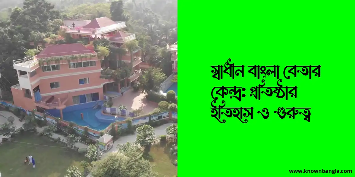 স্বাধীন বাংলা বেতার কেন্দ্র: প্রতিষ্ঠার ইতিহাস ও গুরুত্ব