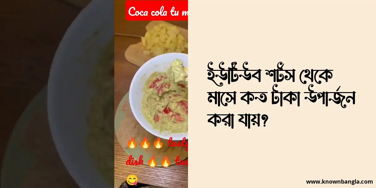 ইউটিউব শর্টস থেকে মাসে কত টাকা উপার্জন করা যায়?