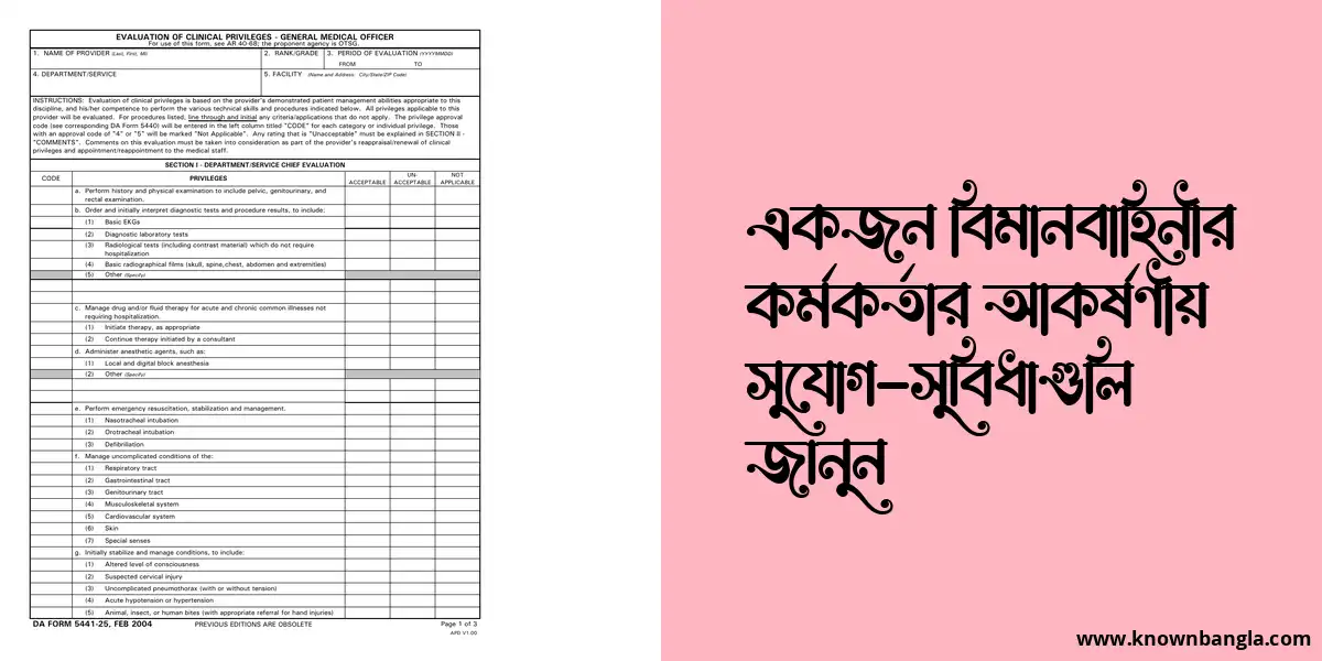 একজন বিমানবাহিনীর কর্মকর্তার আকর্ষণীয় সুযোগ-সুবিধাগুলি জানুন