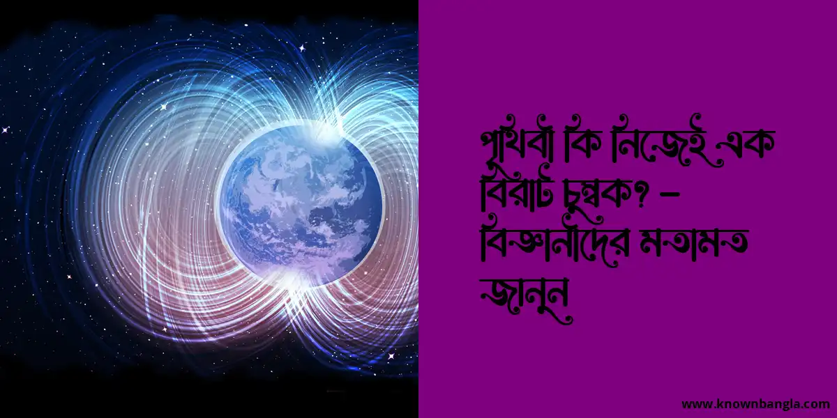 পৃথিবী কি নিজেই এক বিরাট চুম্বক? – বিজ্ঞানীদের মতামত জানুন